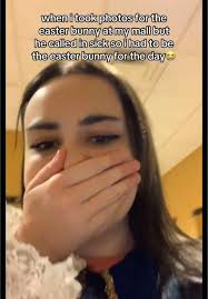 Hannah Marie and Easter Bunny