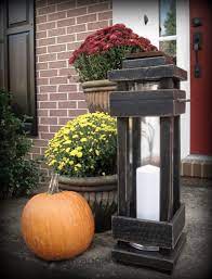 Great outdoor lanterns with 2 bulbs for front porch. Diy Outdoor Porch Lanterns Scavenger Chic