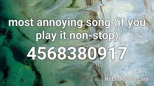 The list is sorted by song rating. Annoying Roblox Song Ids 2020