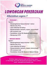 Apabila anda dapat memenuhi persyaratan pendaftaran di atas, serta anda adalah seorang yang dinamis, pekerja keras individu & ingin mengambil tantangan baru, maka anda dapat melamar kerja dengan melakukan pendaftaran secara online dengan alur sebagai berikut Lowongan Kerja Perawat Posts Facebook