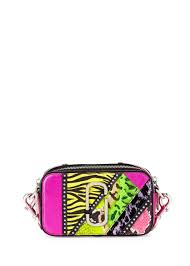 Сумка mark jacobs snapshot dtm black. Marc Jacobs Snapshot Patchwork Animal Camera Bag Black Multi Bergdorf Goodman