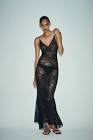 LONG LACE DRESS Zara
