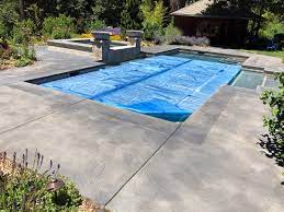 If acid etching, the area to be prepared is hosed thoroughly, being careful to wet down any adjoining areas that may be damaged by contact with the acid solution. Pool Decks And Spas Sweet Concrete