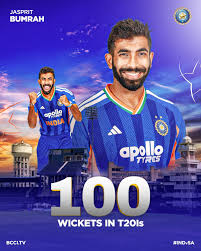 Jasprit Bumrah Joins Elite Club with 100 Wickets in T20Is and Beyond