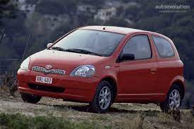 The 2014 yaris is almost unchanged from last year's model, though daytime running lights are now standard a new stereo now comes standard. Toyota Yaris 3 Doors Specs Photos 1999 2000 2001 2002 2003 Autoevolution