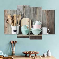 Check spelling or type a new query. Shabby Chic Kitchen Multi Panel Canvas Wall Art Elephantstock