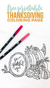 These printable coloring pages are filled with pumpkins, turkeys, and everything you need to get in the holiday spirit with your kiddos. Free Printable Thanksgiving Coloring Pages You Need