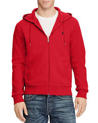 Black And Red Polo Jacket Polo Ralph Lauren Double Knit Full Zip Hoodie Men Sweaters Bloomingdale S Mens Zip Hoodie Ralph Lauren Hoodie Polo Ralph Lauren Hoodie