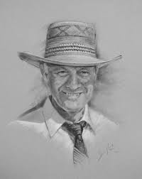 Jon Post : CHARCOAL PORTRAITS