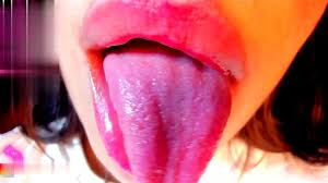 Bimbo Tongue Slut - ASMR Mouth Tease Video
