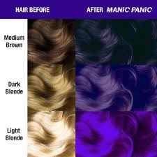 Refresh your hair color and keep your brunette cool for the summer. Ultra Violet Classic High Voltage Tish Snooky S Manic Panic