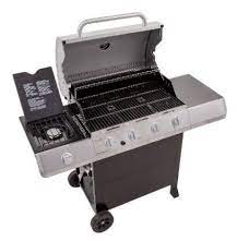 Char Broil Classic 4 Burner Gas Grill Open Close Up Manufacturer S Comment For Larger Families Or Cookouts Features A Gas Grill Gas Bbq Best Gas Grills