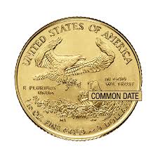 1 10 Oz American Gold Eagle Coin Common Date