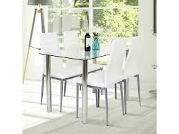 Check spelling or type a new query. 5 Piece Dining Table Set 4 Chairs White Glass Metal Kitchen Furniture Newegg Com
