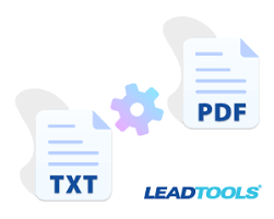 Convert Text To PDF