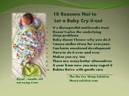 A Baby S View Of The Cry It Out Approach Crying It Out Method Cry It Out Baby Crying