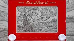 Etch A Sketch Artist Makes Masterpieces On 90 S Kids Toy Localish Youtube