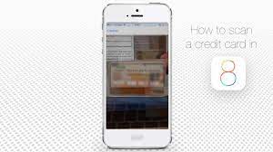 37 for american express cards; How To Scan A Credit Card In Safari On Iphone And Ipad Youtube