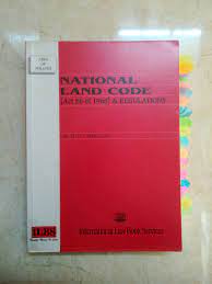 Updated on aug 04, 2018. National Land Code Kanun Tanah Negara Books Stationery Books On Carousell