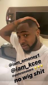 How to wear a curtain haircut. Stella Dimoko Korkus Com Davido Shows Off New Hair Cut And Throws Shade