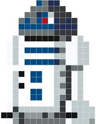 Petit D2 Stickers Muraux Stickaz Stickers Muraux Pixel Art Quadrillage