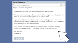 In this case, the text will be displayed, but the unique font will be replaced by default. How To Write A Professional Resignation Email With Examples