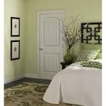 Masonite in. x in. Cheyenne Smooth 2-Panel Camber Top
