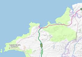 Wales karte karte von wales (bundesland / provinz in großbritannien) | welt wales karte. Michelin Landkarte Fishguard Stadtplan Fishguard Viamichelin