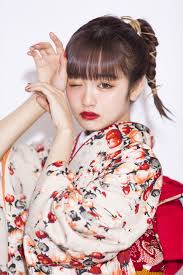 sakura trend furisode 成人式 ヘアスタイル モダン 成人式メイク 着物メイク