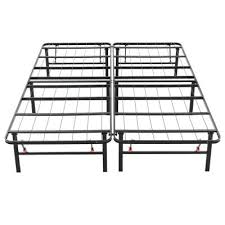 King size bed frames usually have an average dimension of 76 x 80. King Bed Frames Bedroom Furniture The Home Depot