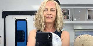 Time for some good news: Halloween Kills Image Reveals Jamie Lee Curtis Fake Bruises