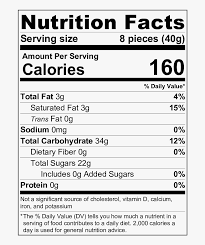 nutrition facts for skittles skittles