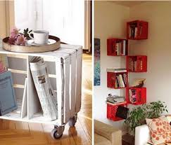 Overlap the ends to keep in place. Diy Ideas With Milk Crates Or Wooden Crates Dle Destek Com