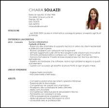 Modello Curriculum Tecnico Informatico Bilingue Livecareer