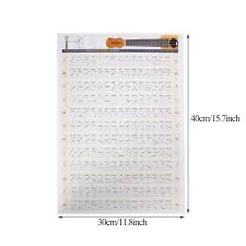 Well you're in luck, because here they come. Muspor 4 Strings Guitar Chord Chart 180 Chords Graphic Music Practice Posters Soprano Concert Tenor Ukulele Chords Chart Paperba