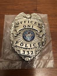 Police Officer Office Of Naval Intelligence Police Badge Military Insignia Office Of Naval Intelligence