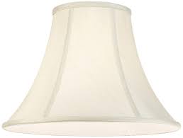 Shop from lamp shades, like the royal designs bottom outside scallop bell lamp shade or the 5x8x7 textured oatmeal hard back lampshade with white lining edison clip on, while discovering new home products and designs. Creme Medium Bell Lamp Shade 7 Top X 16 Bottom X 12 Slant X 11 5 High Spider Replacement With Harp And Finial Imperial Shade Lampshades Amazon Com