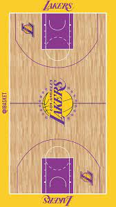 The new courts provide a safe place for los angeles' youth to pursue … Lakers Basketball Court Wallpaper