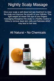 Nightly Scalp Massage Scalp Massage Nourishing Hair Healthy Hair Growth