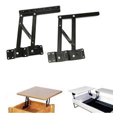 1pair Lift Up Top Coffee Tea Convertible Table Mechanism Hardware Spring Hinge W In Home Convertible Coffee Table Diy Coffee Table Home Office Furniture Desk