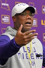 LSU interim coach Frank Wilson focused