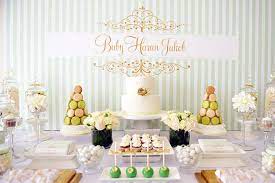 Recreation options include the q1 spa, heated lap pool, 2 lagoon swimming pools and a private mini. Kara S Party Ideas Mint Green Gold Baby Shower Kara S Party Ideas