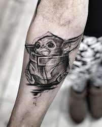 Little Yoda Inez Janiak Ineepine From Lodz Poland Polandtattoo Tattoopoland Lodztattoo Tattoolodz Maytheforceb Z Tattoo Poland Tattoo Star Wars Tattoo