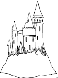 Den kern jeder burg bildet nämlich ein möglichst massiver wartturm, der bergfried (berchfrit, berfredus), so genannt, weil er bei erstürmungsgefahren. Malvorlage Burg Coloring And Malvorlagan