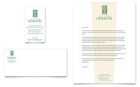 Free 7 sample church letterheads in illustrator indesign. Christian Church Business Card Letterhead Template Word Publisher