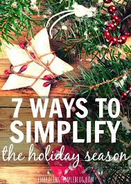 7 Ways To Simplify The Holiday Season Christina Tiplea Holiday Diy Christmas Ornaments Vintage Christmas Tree