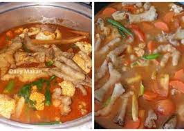 1 cwn kacang dhal 1 pek serbuk kari daging (pek paling kecil) 5 ulas bawang 4. Resepi Colek Kaki Ayam Terengganu Santapan Lezat Terkini Chiara Resepi