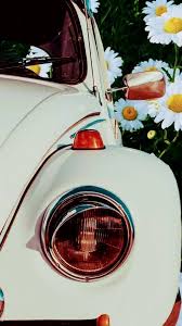 Vw Daisy Car Wallpapers Iphone Wallpaper Vintage Wallpaper