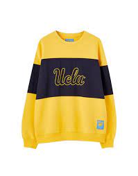 Sudadera Ucla X Pull Amp Bear Amarilla From Pull And Bear On 21 Buttons