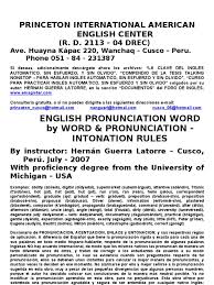 How to say deprivation in english? English Pronunciation Rules Virtual Comunicacion Linguistica